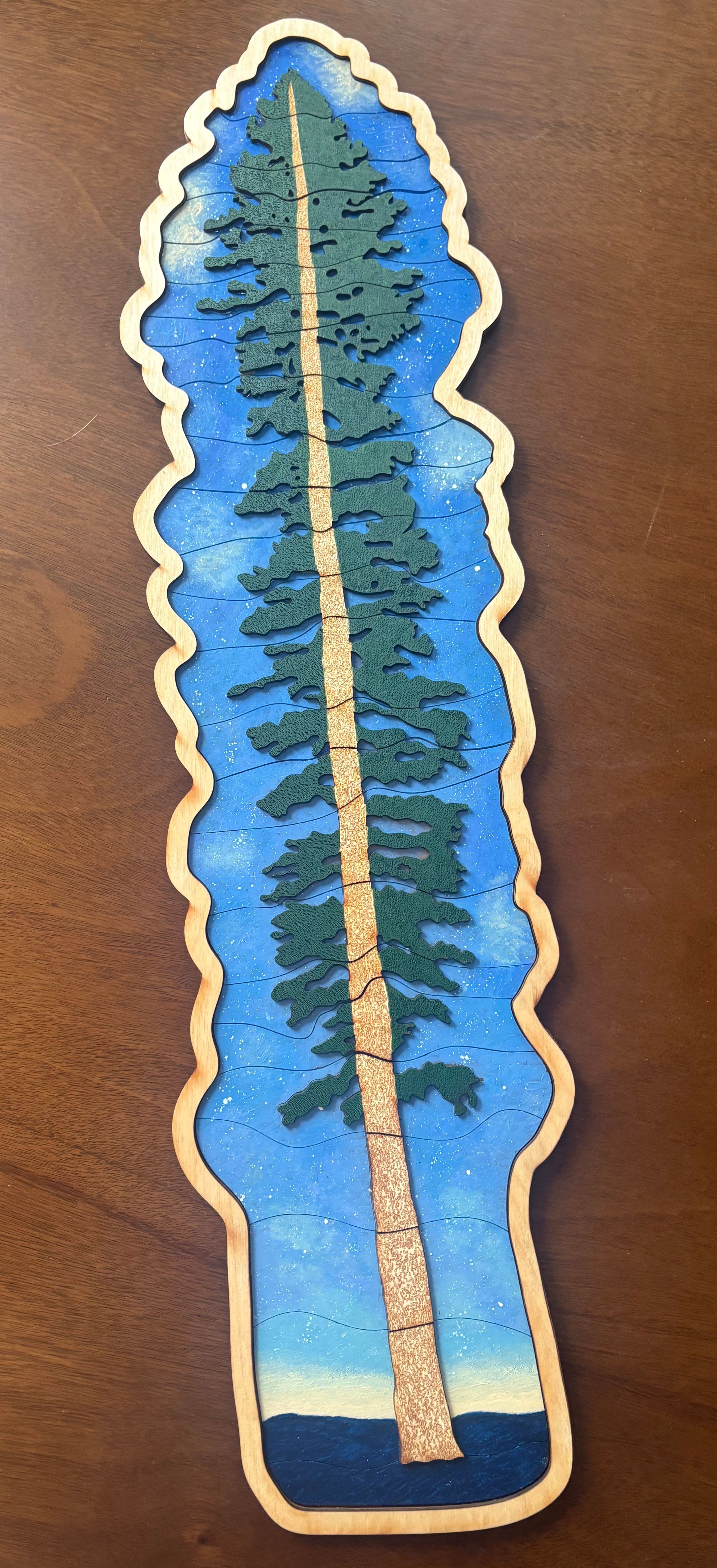 Finished Pine Puzzle
