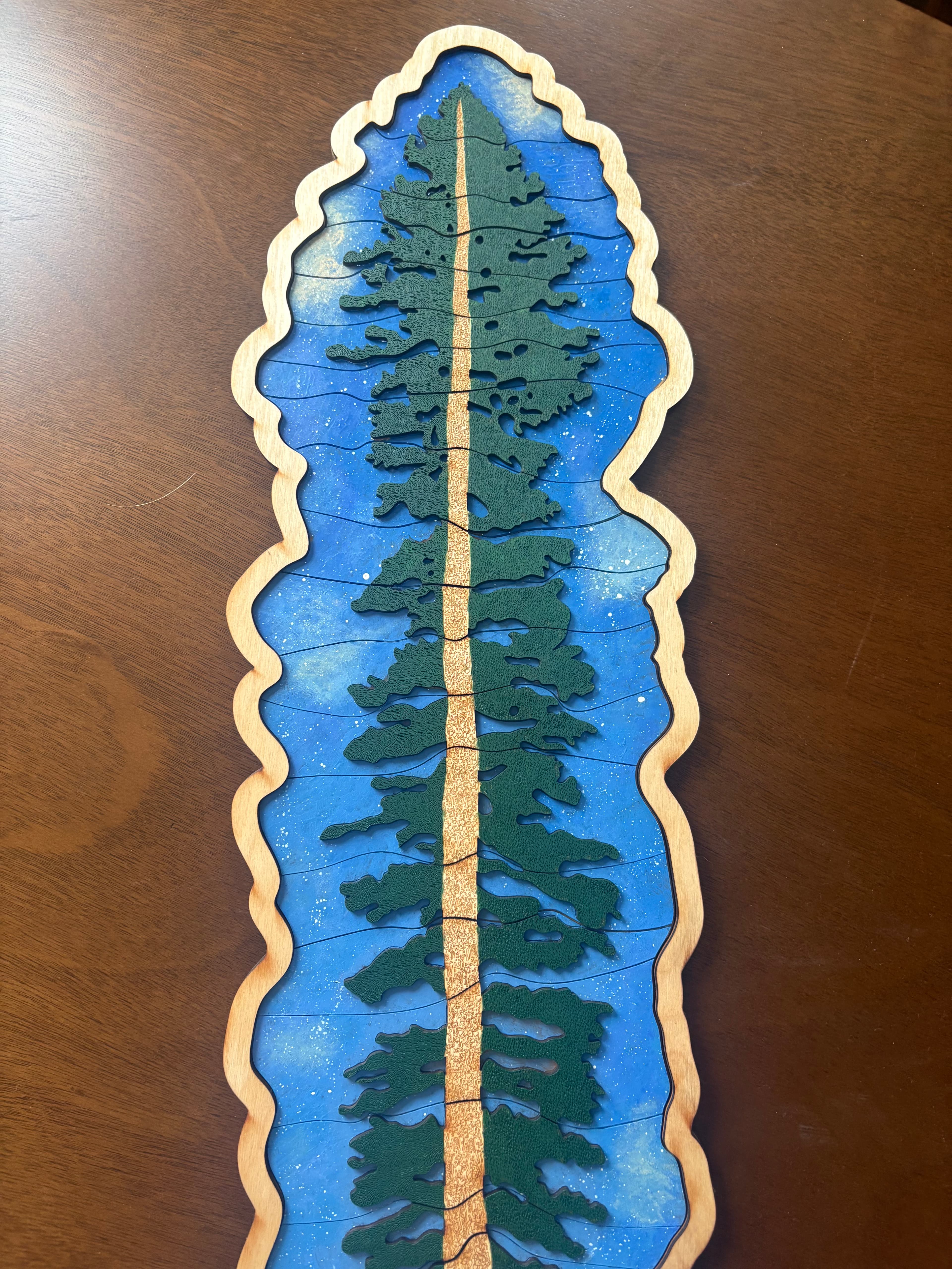Completed Pine Puzzle